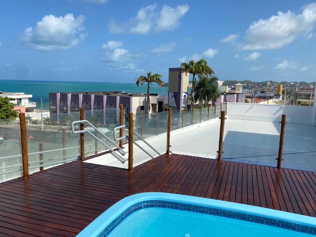 纳塔耳Apto Novo, Completo - 2 Quartos - Vista Mar - Localizacao Privilegiada - 80M Da Praia公寓 外观 照片